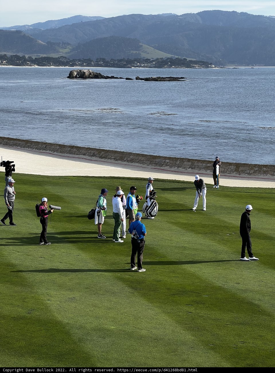 A Day of Golf by the Serene Ocean