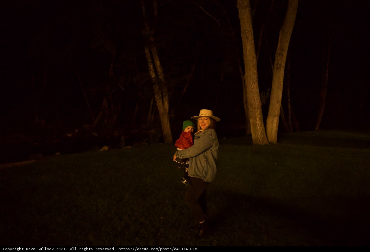 Embrace in the Nighttime