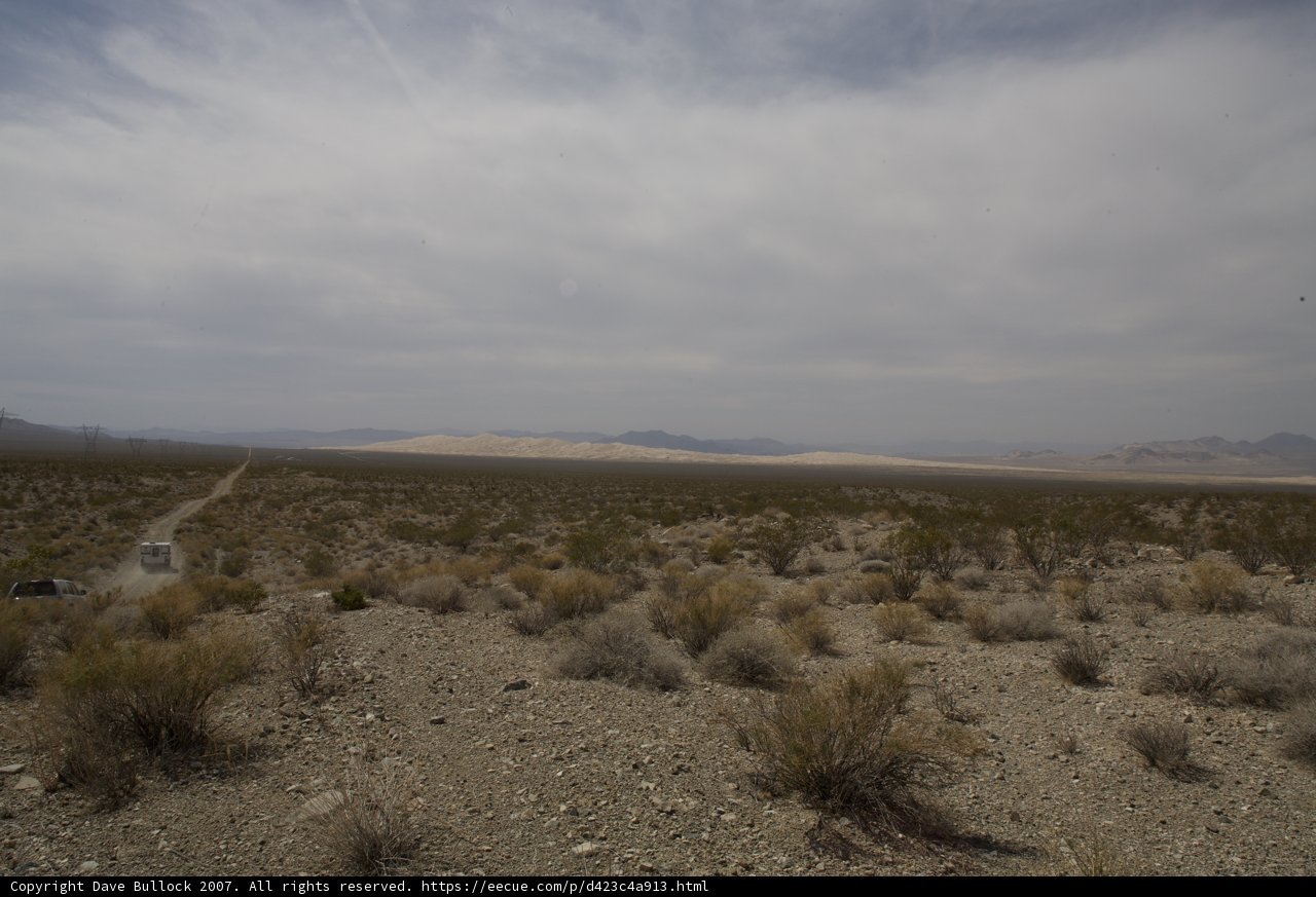 Desert Wonderland from Above