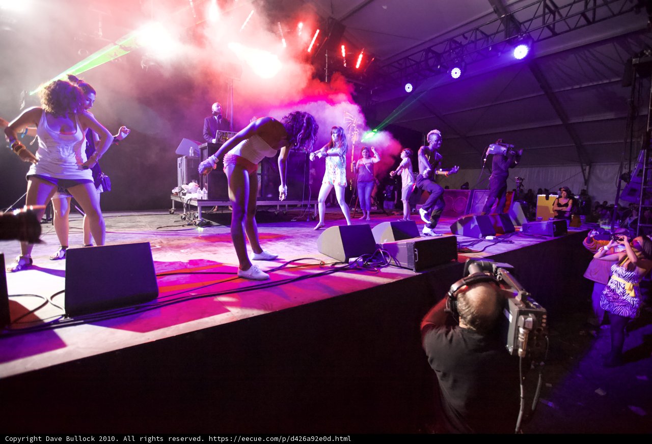 Group Performance at Coachella