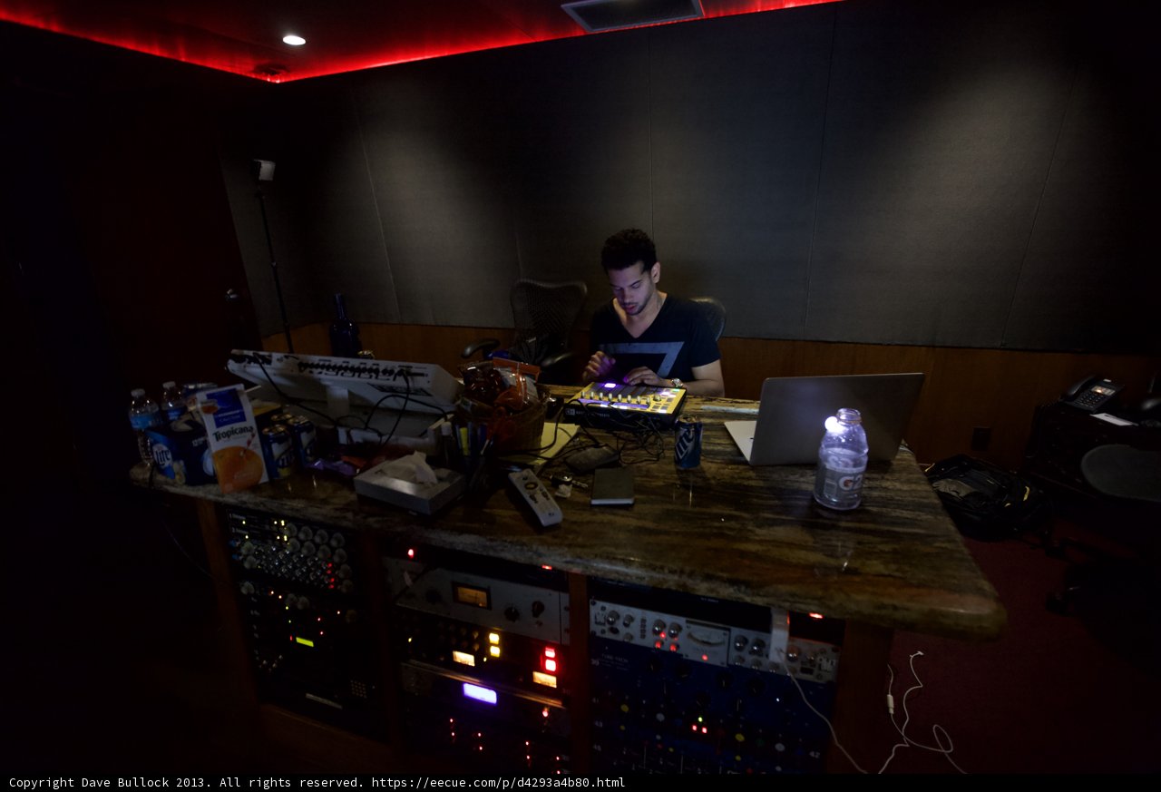 Laptop in the Studio