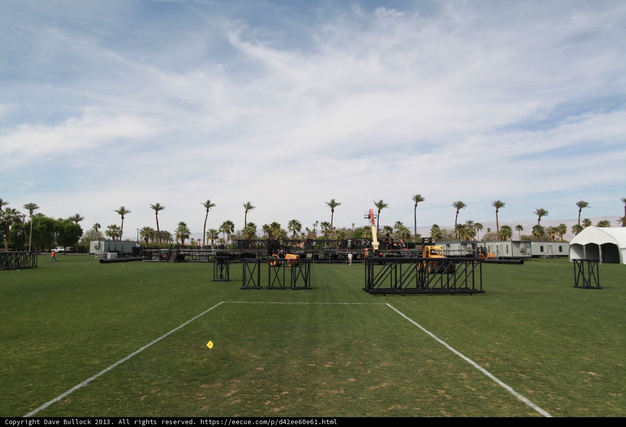 Net and Palms in the Field