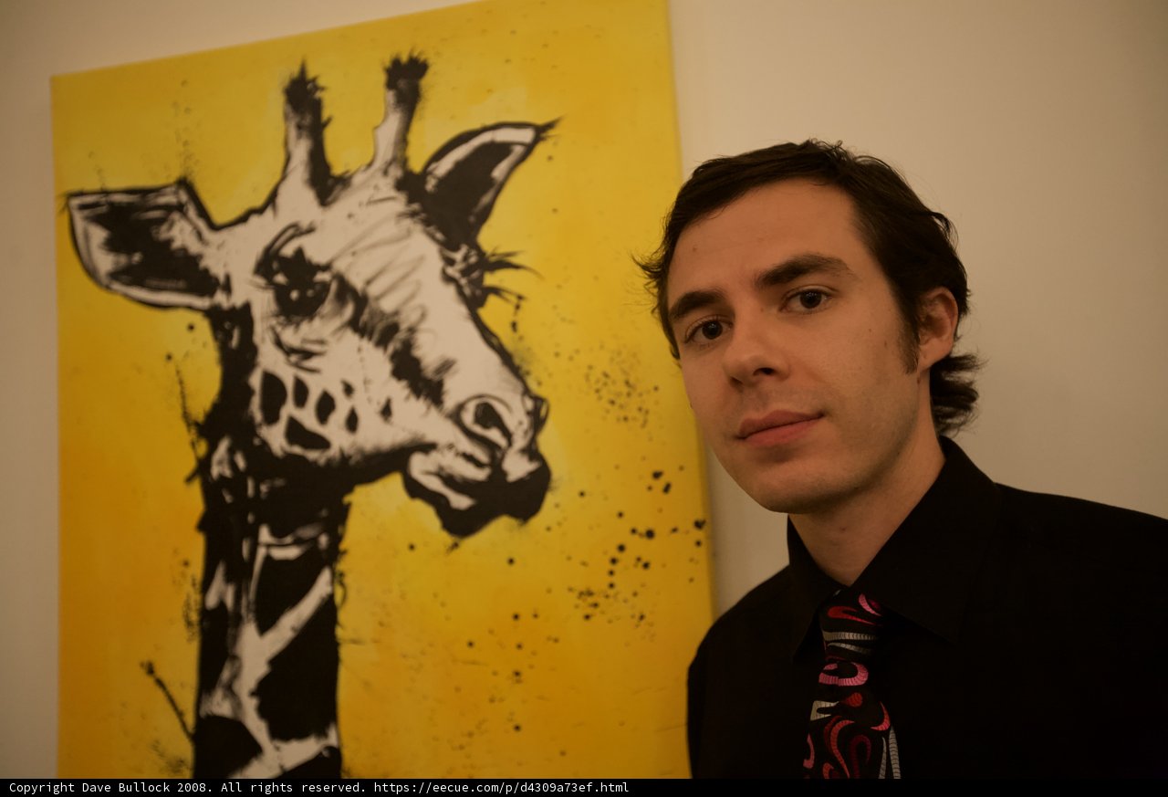 A Man Contemplating Art