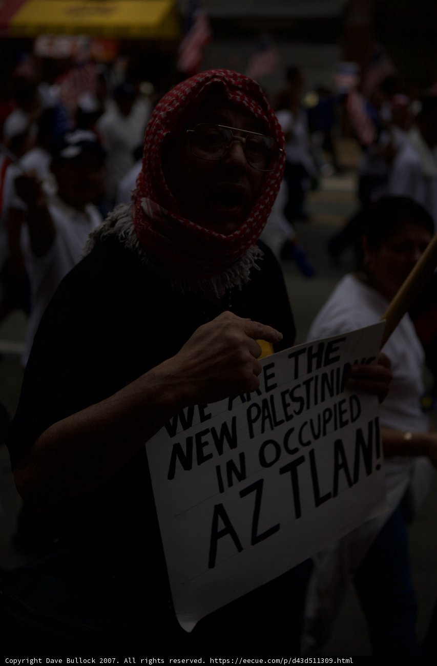 A New Palestinian in Occupied Aztlan