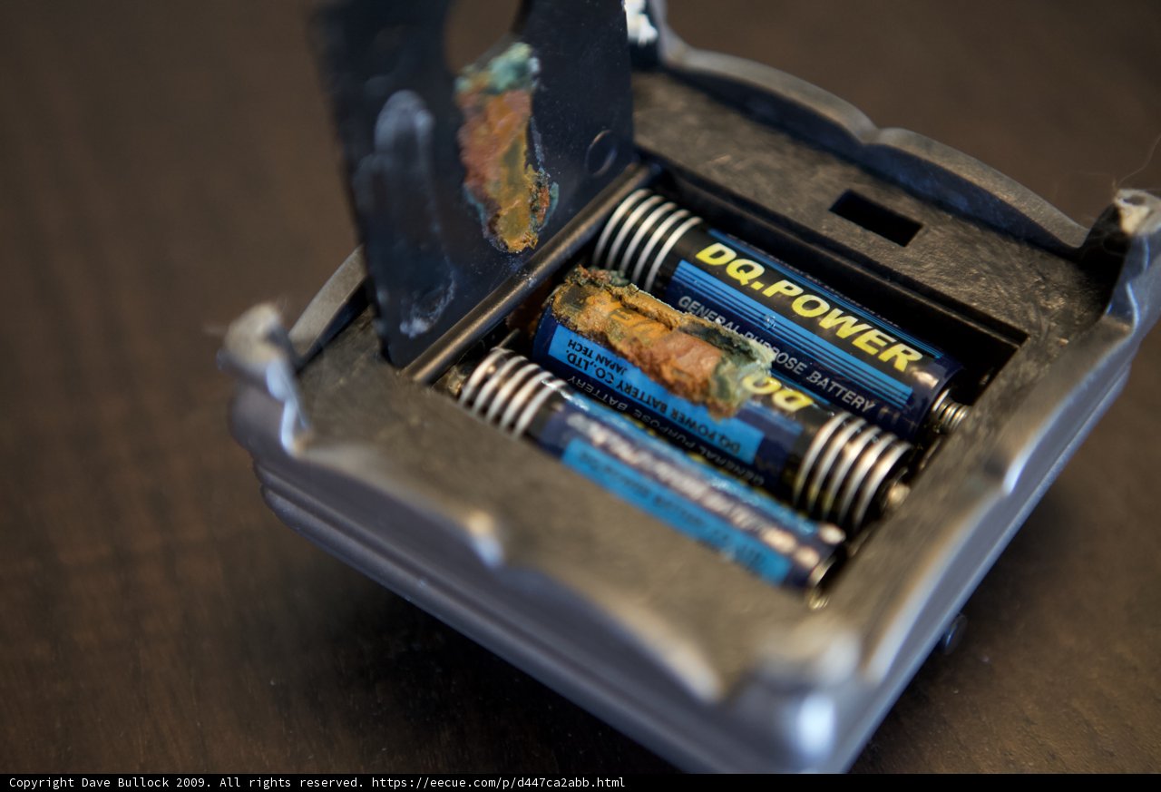 Four Batteries Packed and Ready to Go