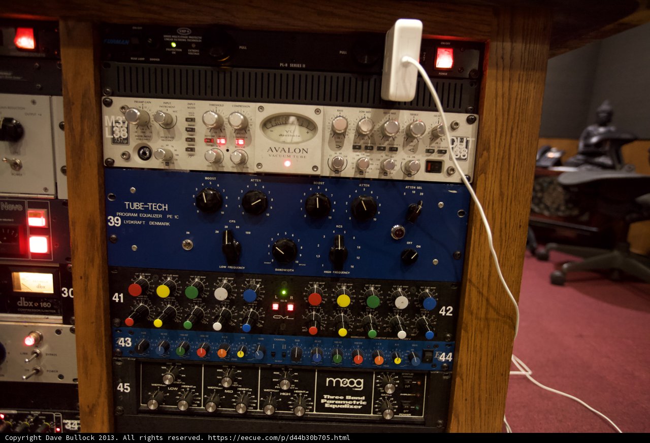 Inside a Recording Studio