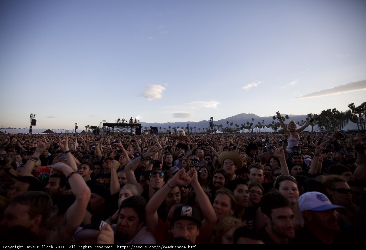 Big Four Festival Crowd Rocks Out