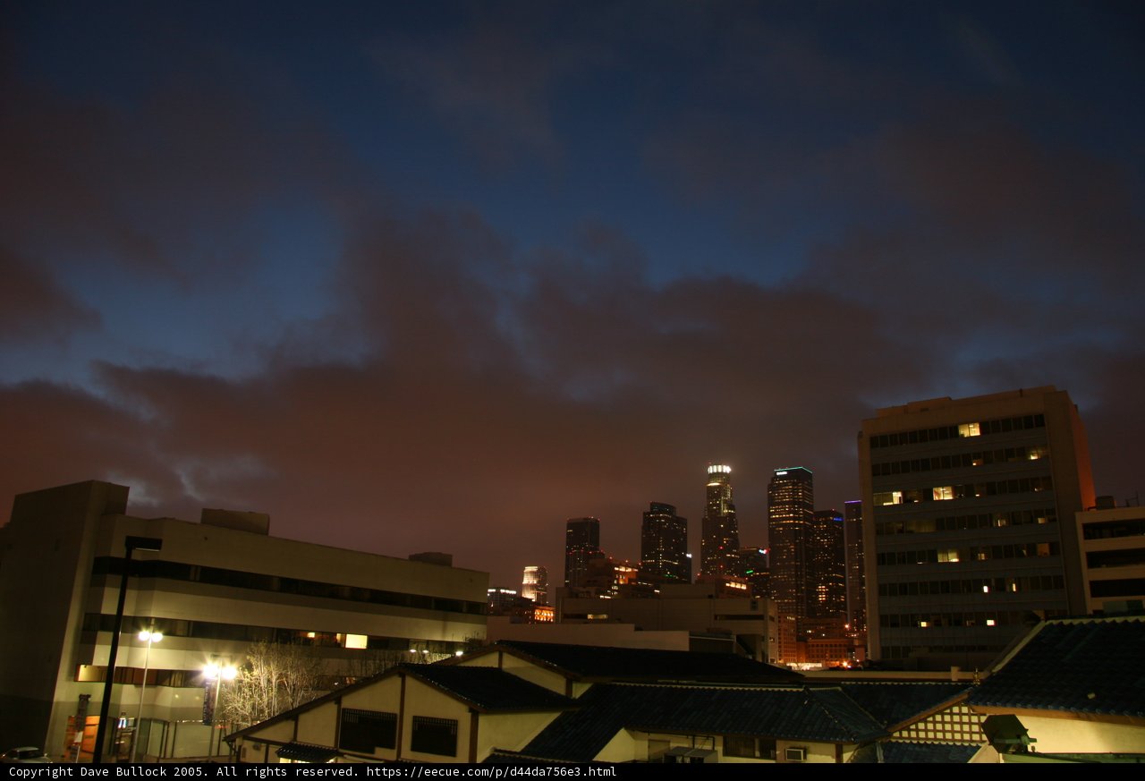 Lights in the City of Angels