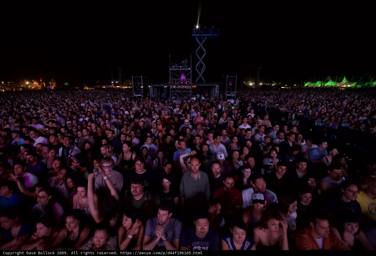 Rocking the Night Away at Coachella 2009