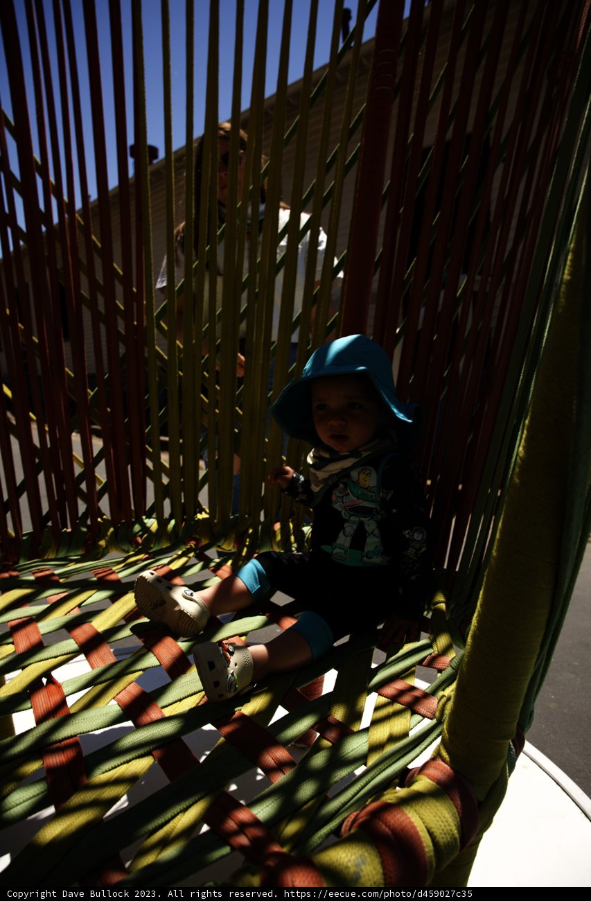 Hammock Happiness at Bay Area Discovery Museum, 2023