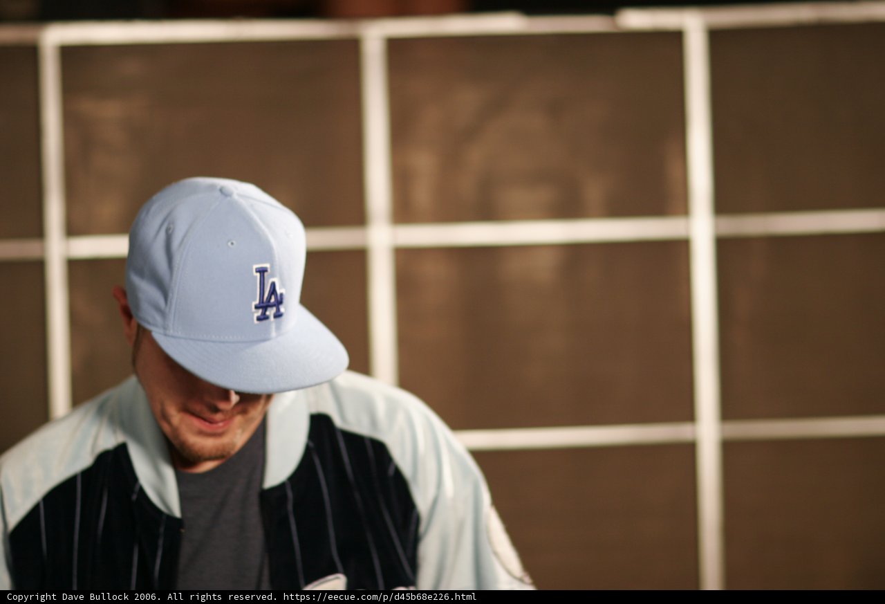 Blue Hat Man