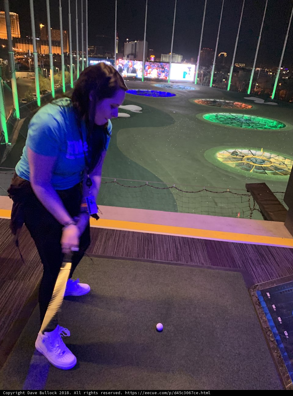 Teeing Off Under Starry Night Skies