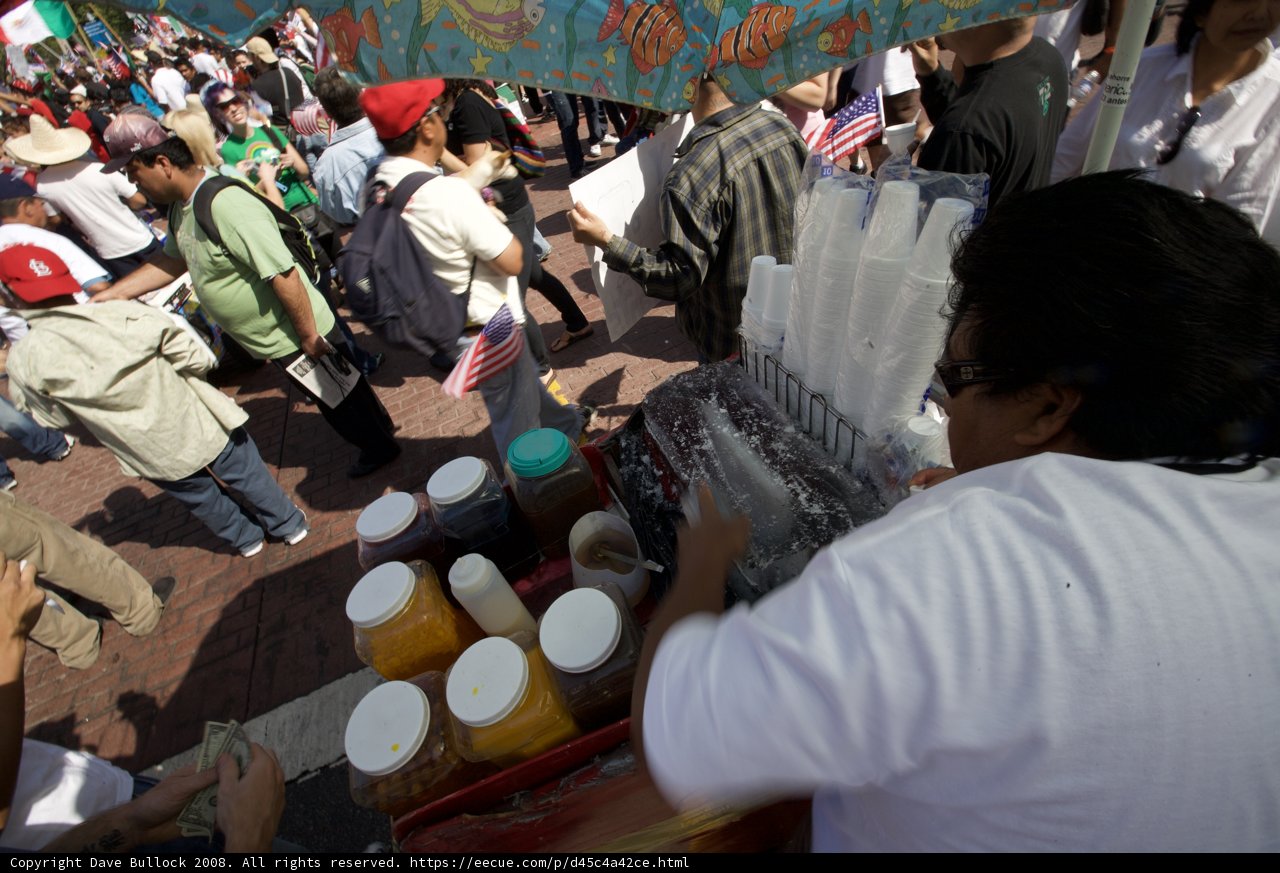 Refreshments at the Rally