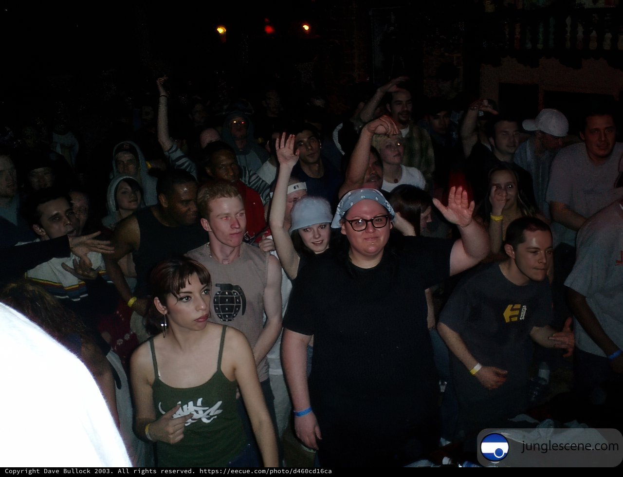 Nightclub Crowd Gets Pumped Up