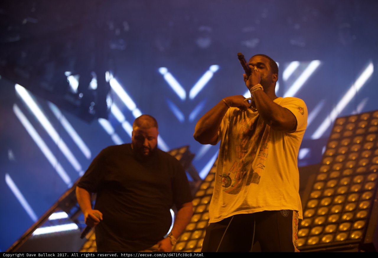 Disc Jockey Khaled performs at Coachella 2017