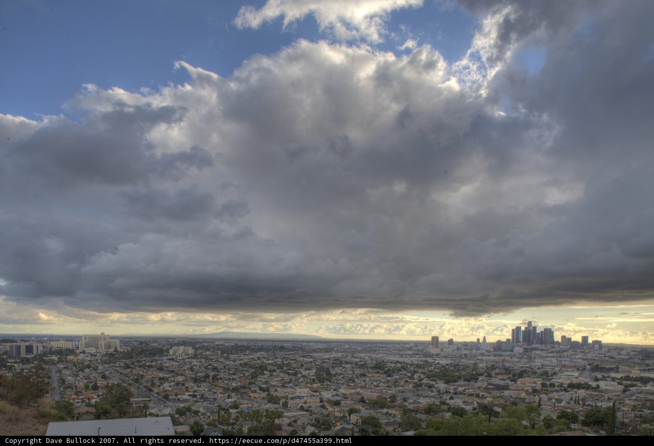 Cloudy City Horizon