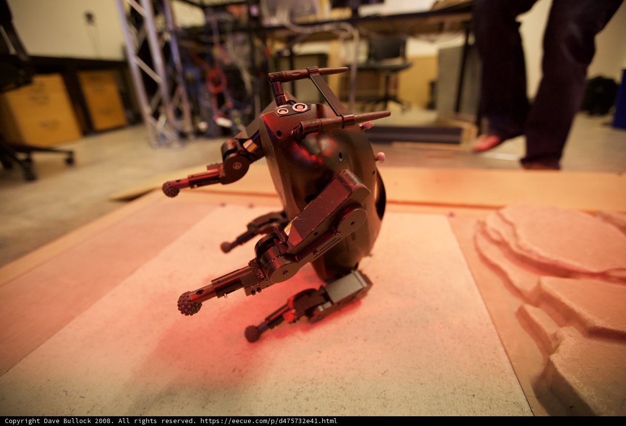 Robot Assistant on Wooden Table