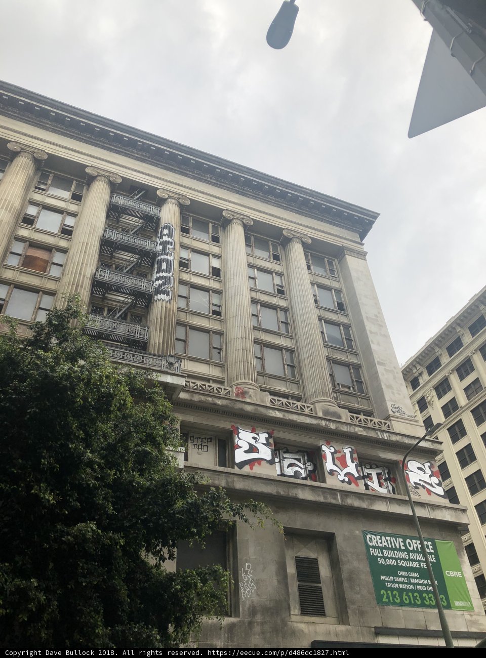 Graffiti-Covered Relic of the Past