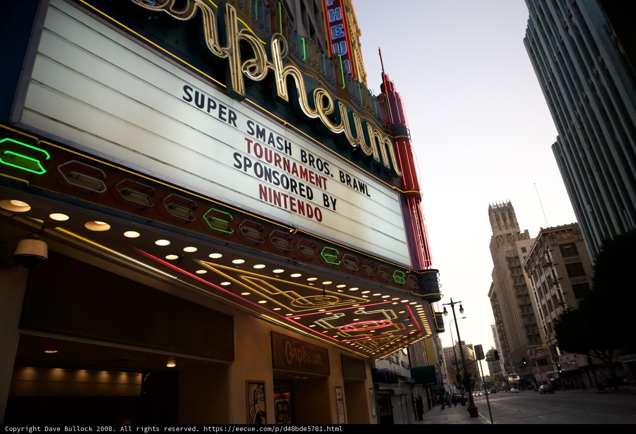 Evening Glow at the Orpheum Theater