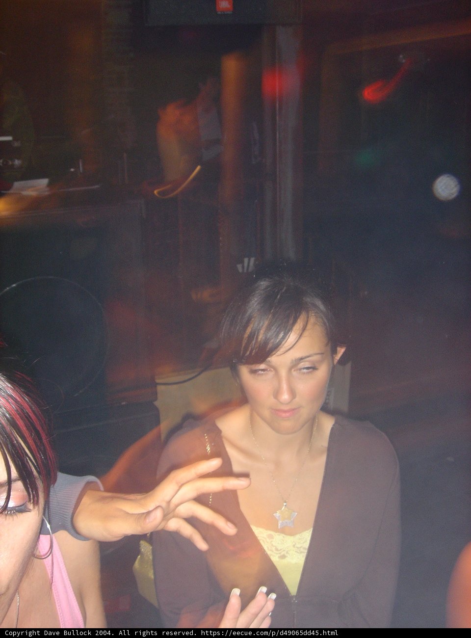 Pink-haired Femme Fatale in the Club