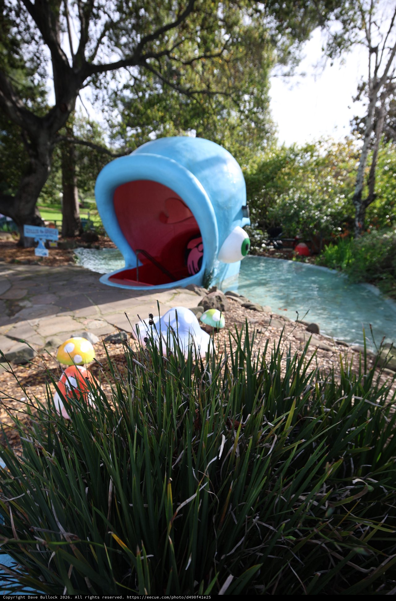 Whimsical Whale Mini Golf Obstacle at Fantasyland