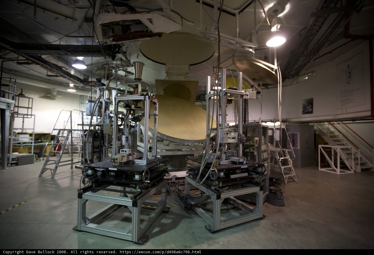 Factory Workshop with Impressive Lighting Fixture