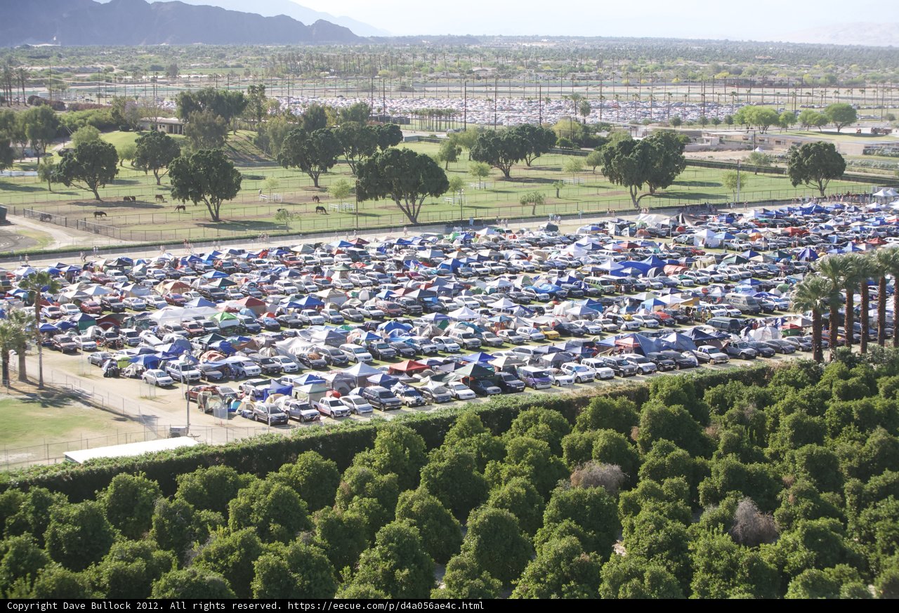 Tent City at Coachella