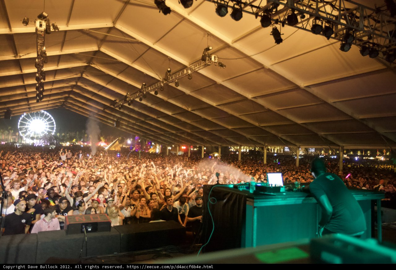 Electric Night at Coachella Concert