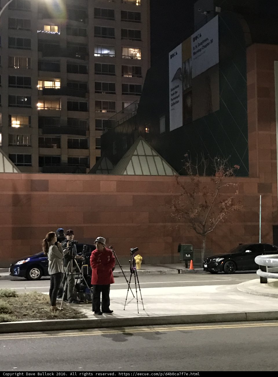 Nighttime Architecture Shoot