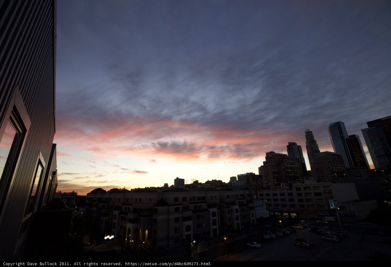 Sunset Over the Metropolis