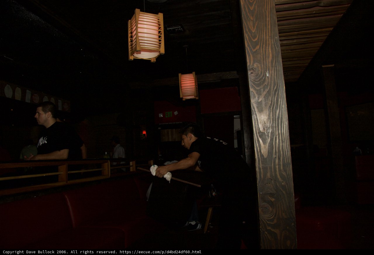 The Lone Man in the Dark Room