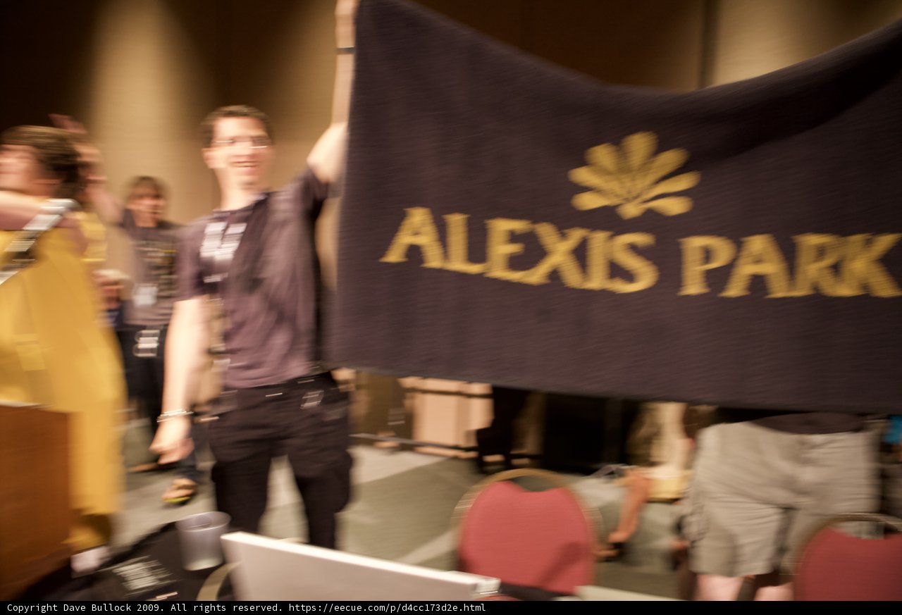 Alexis Park Sign Holder