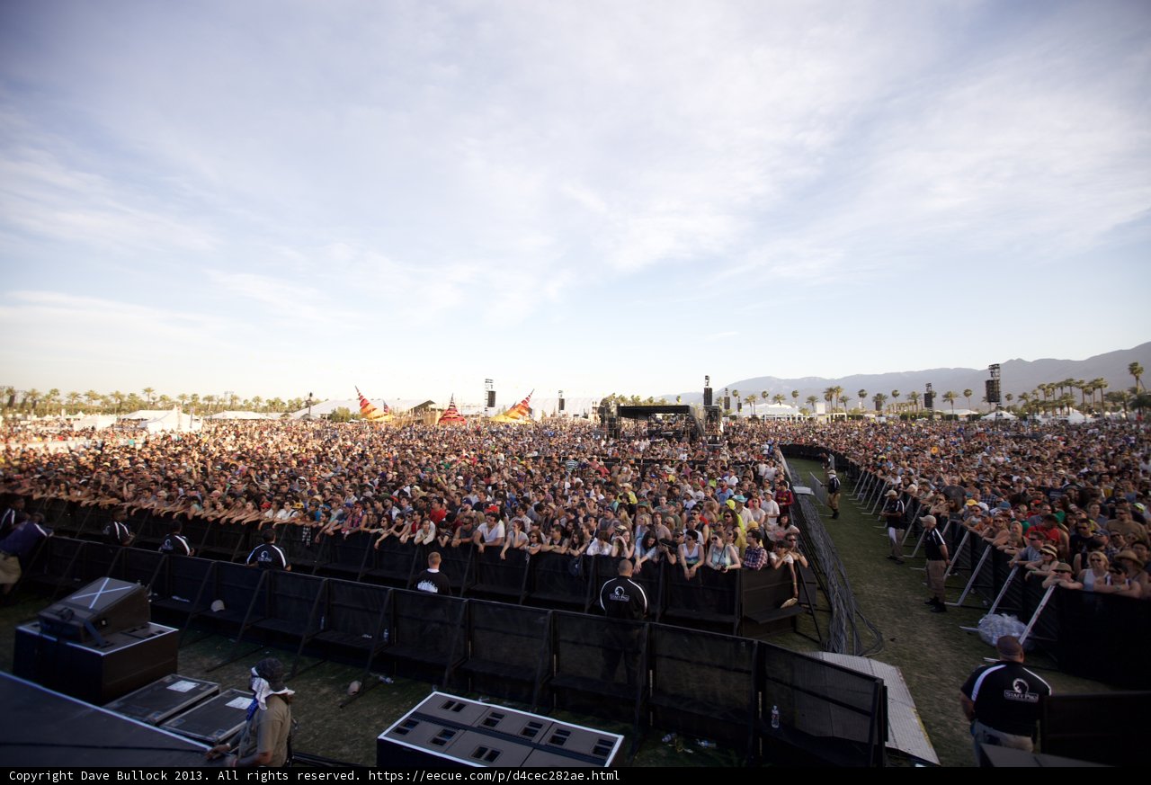 Coachella Crowd Goes Wild