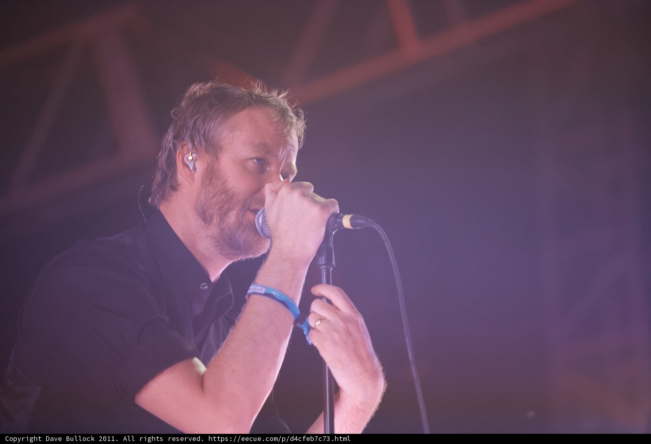 Matt Berninger electrifies the crowd at Coachella 2011