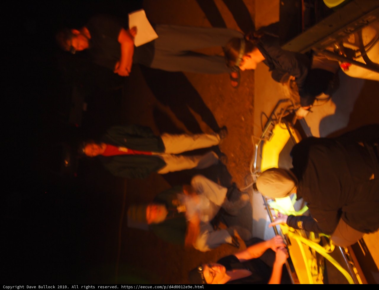 Gathering Around the Yellow Flame