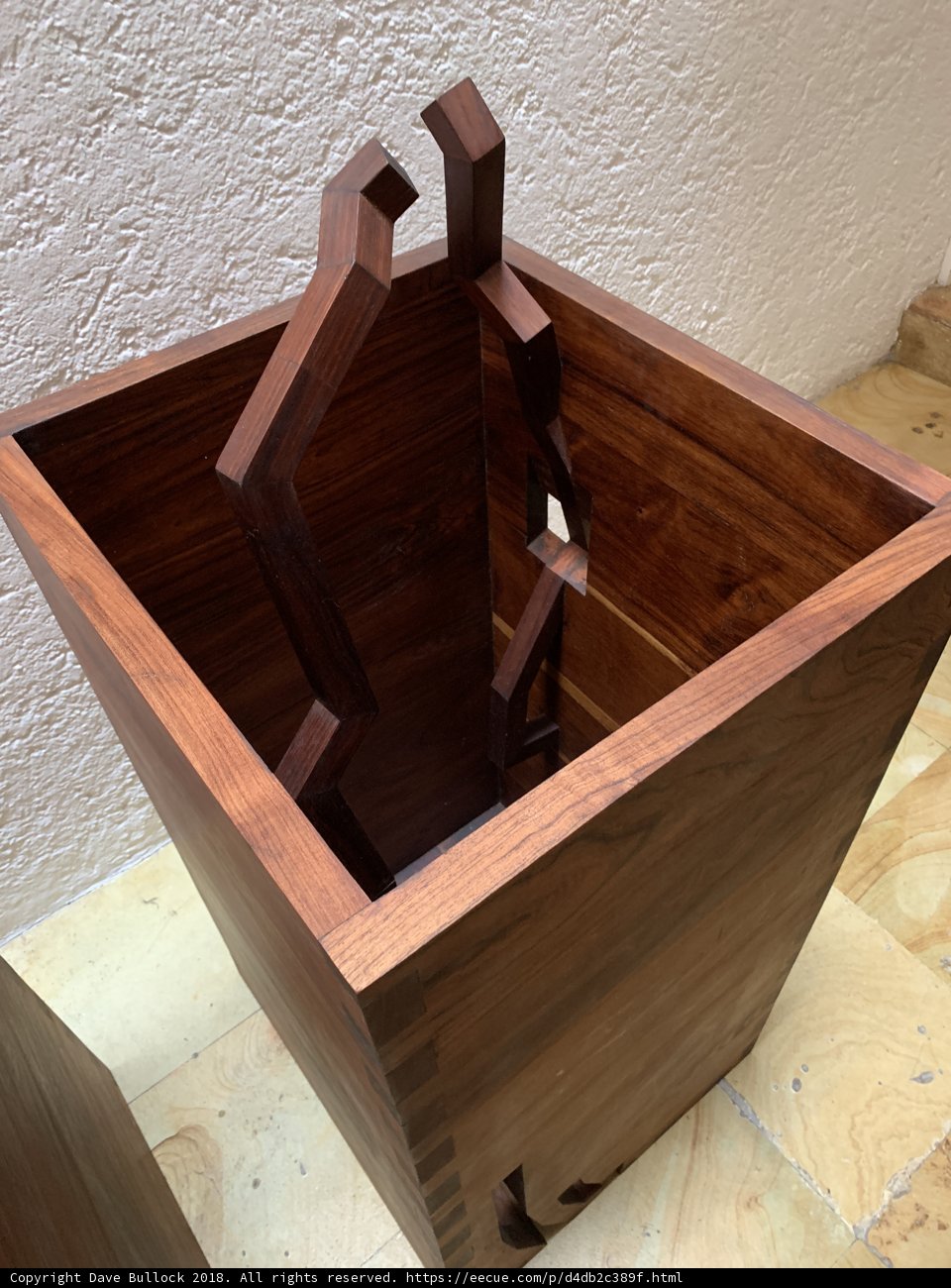 Man in a Wooden Box