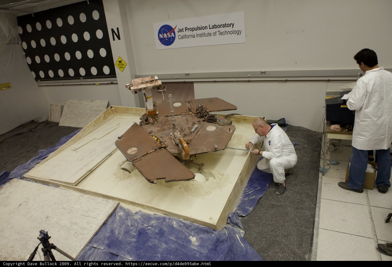 Rover Repairs in Progress