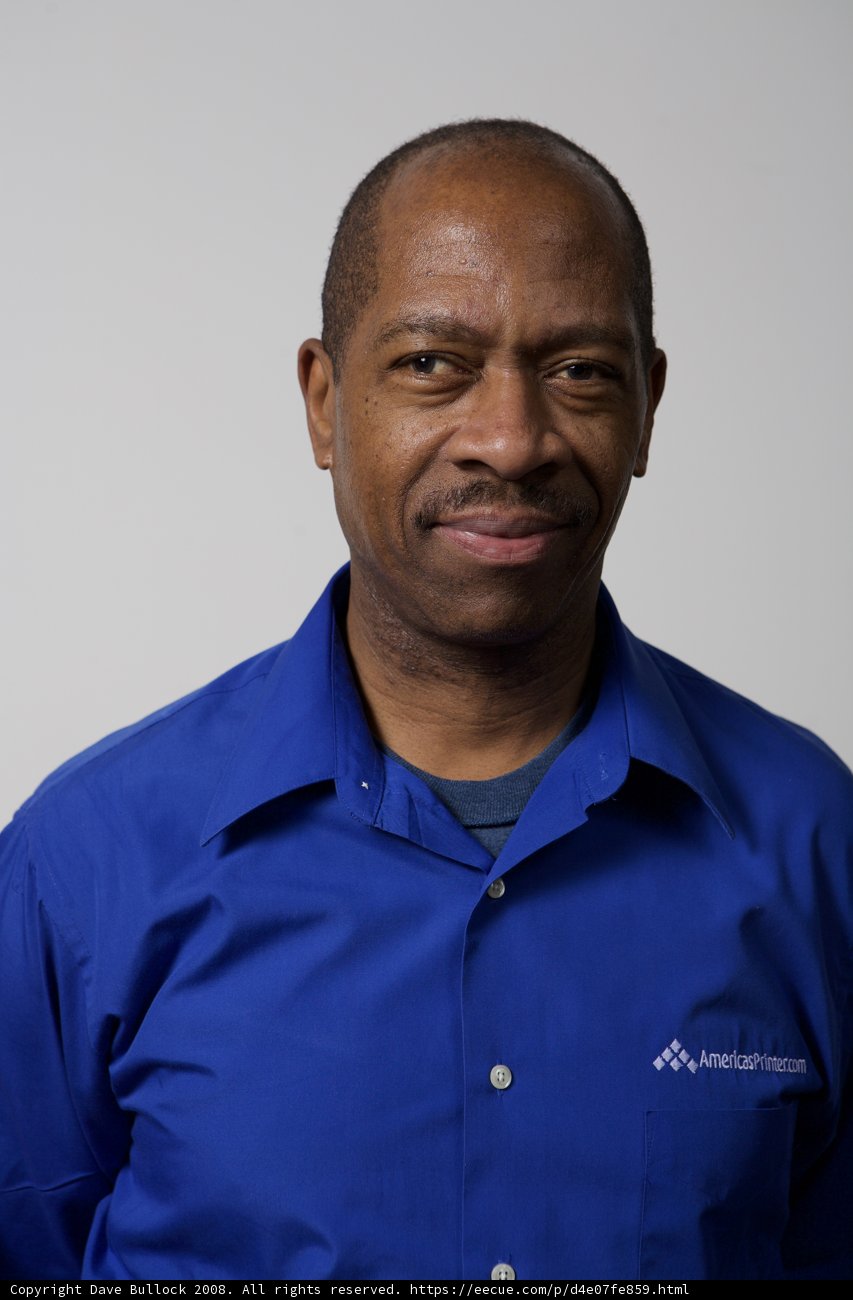 Happy Man in Blue