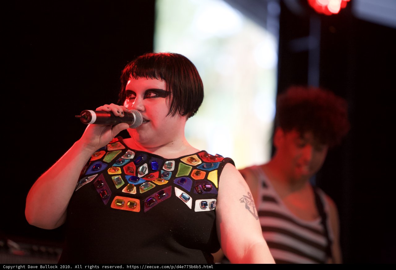 Beth Ditto Rocking the Stage with Intensity