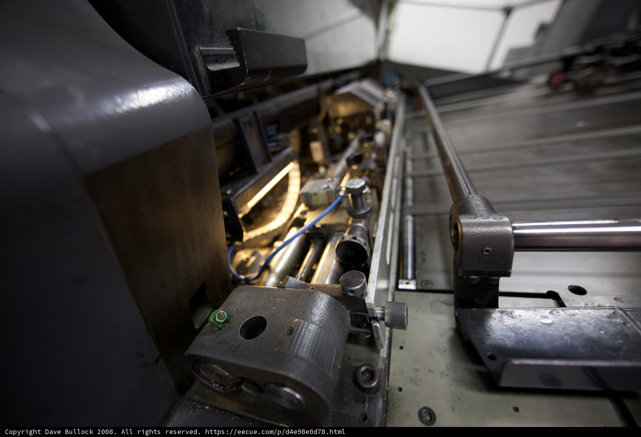 Industrial Machine in Action