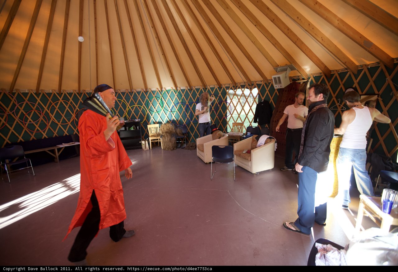 Game Time in the Yurt