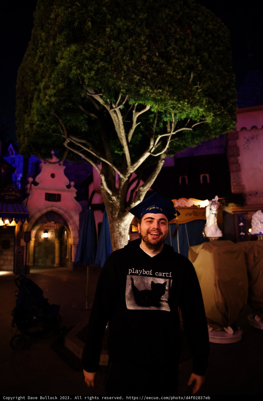 Chilling Under the Stars at Disneyland