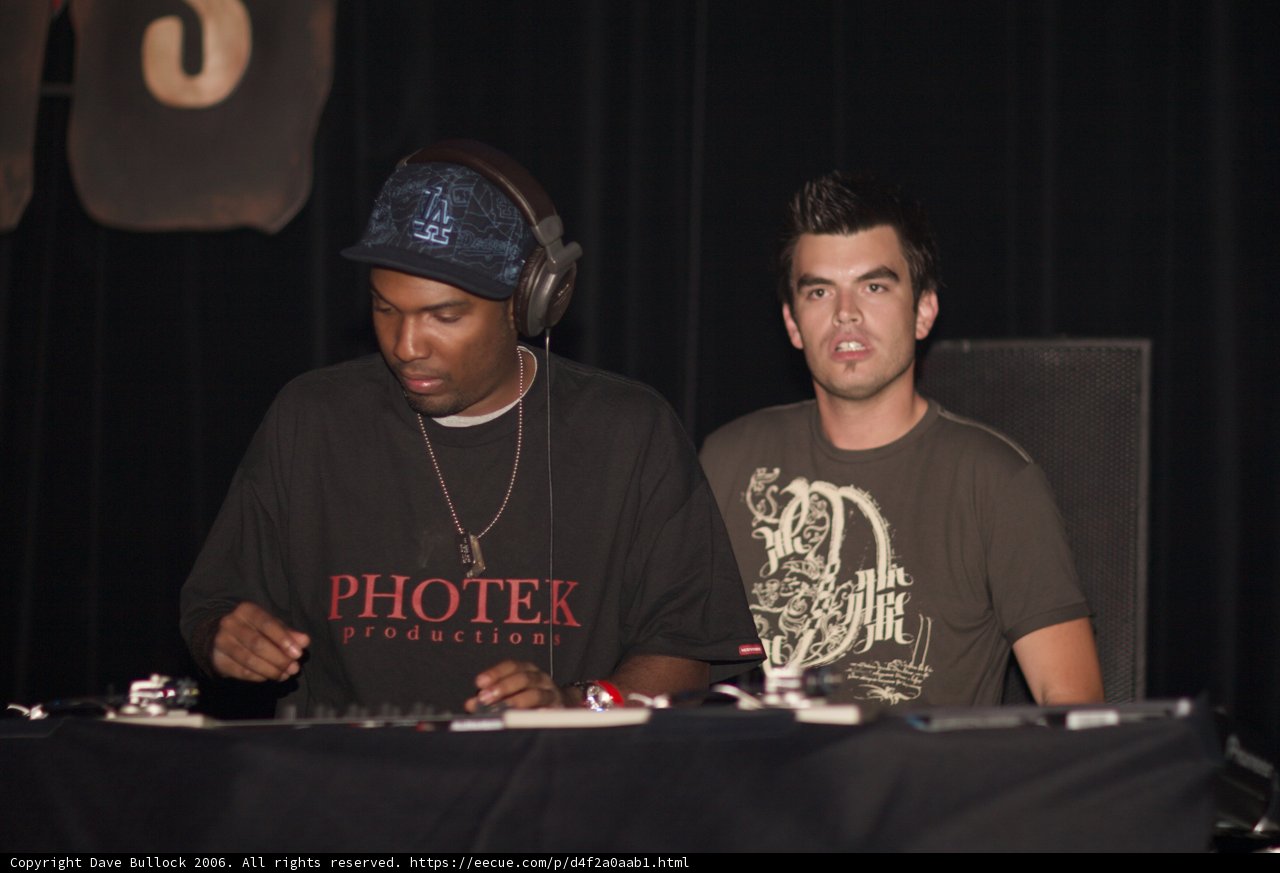 Two Men Share Musical Moment
