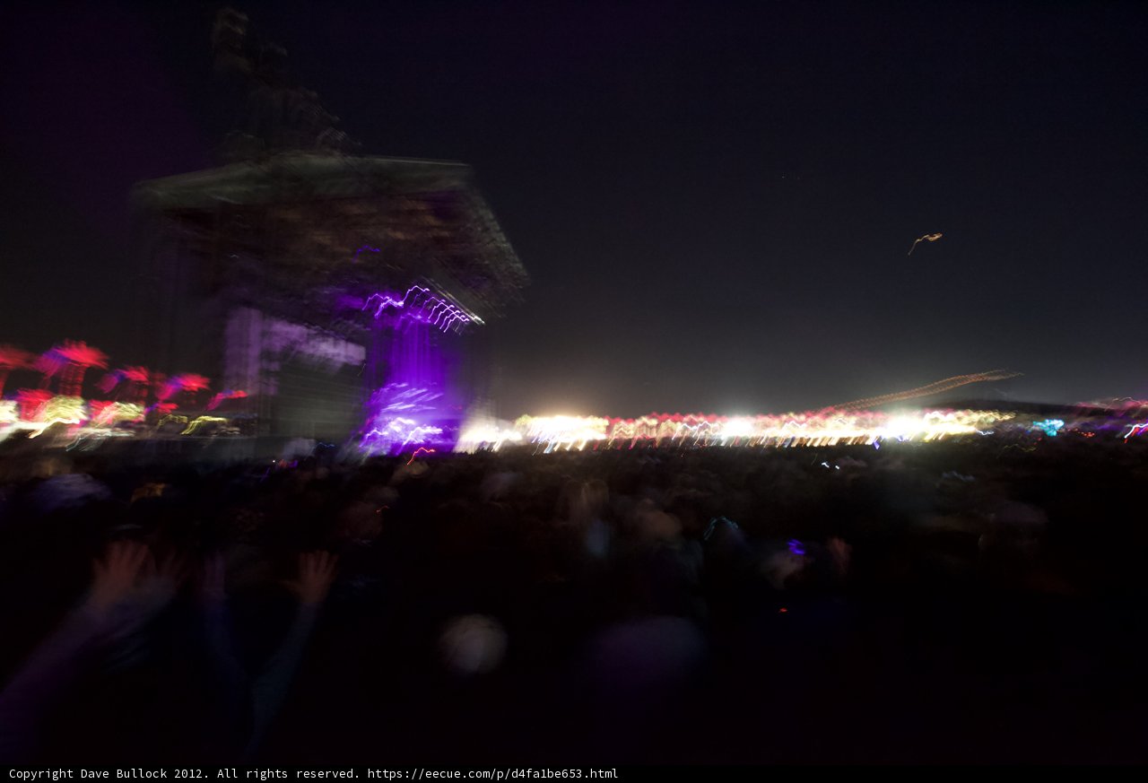 Night Lights: A Concert Crowd Takes the Stage