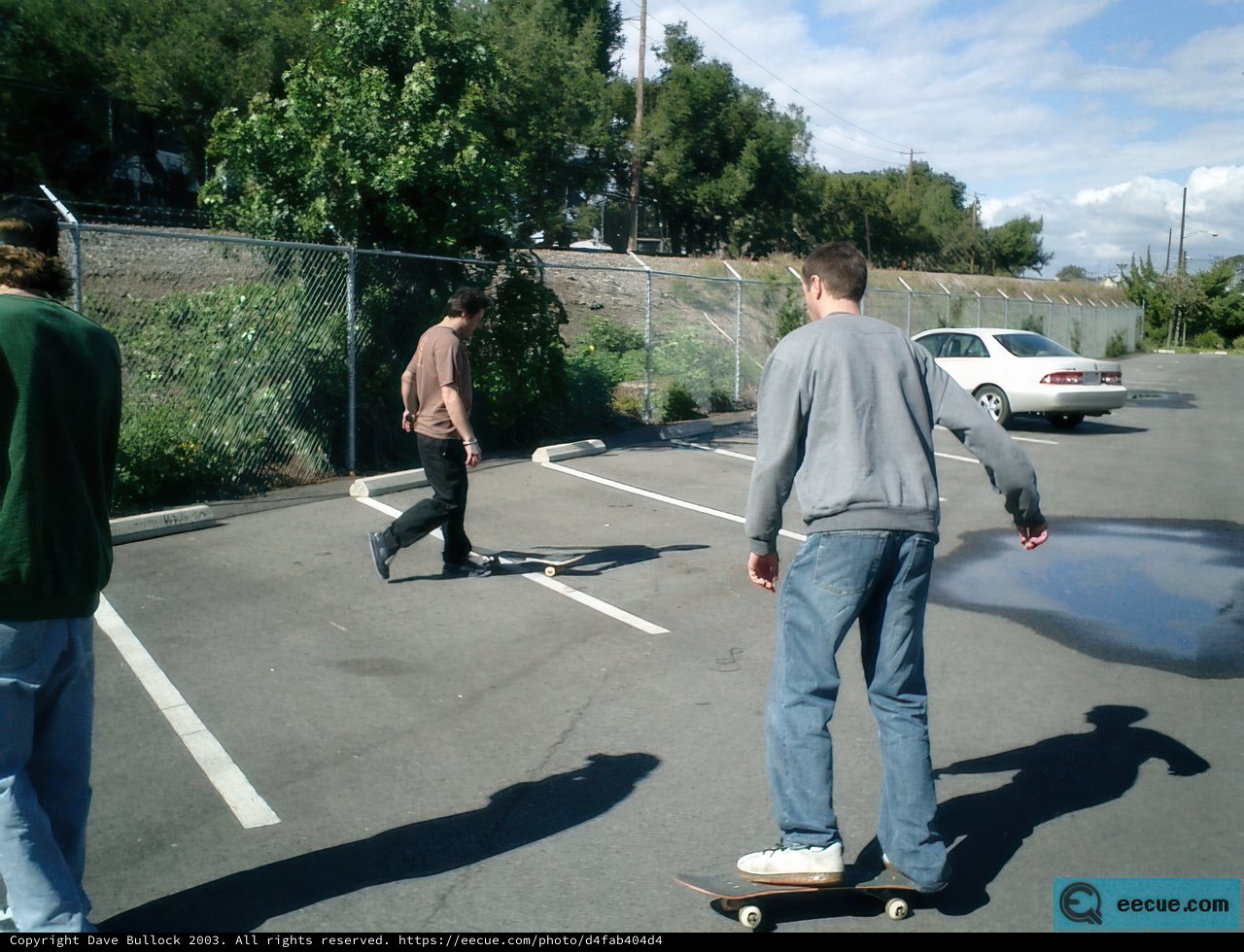 Skating in the Parking Lot