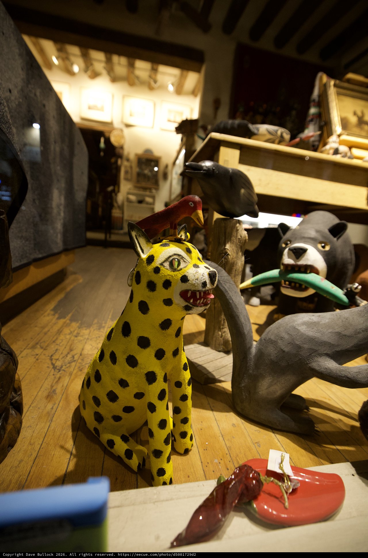 Colorful Folk Art Animals in Santa Fe Workshop