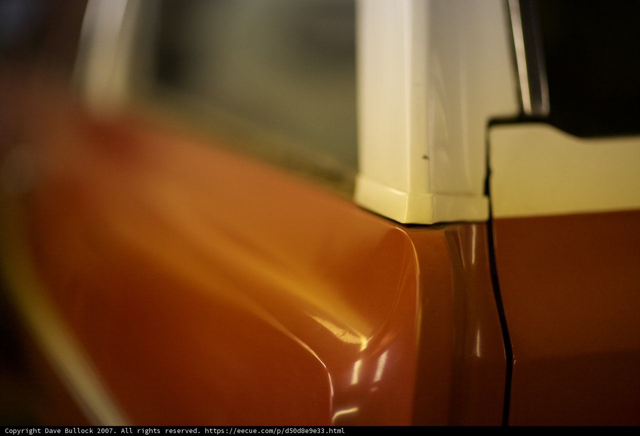 The Spokes of a 2007 Garnet Car Wheel