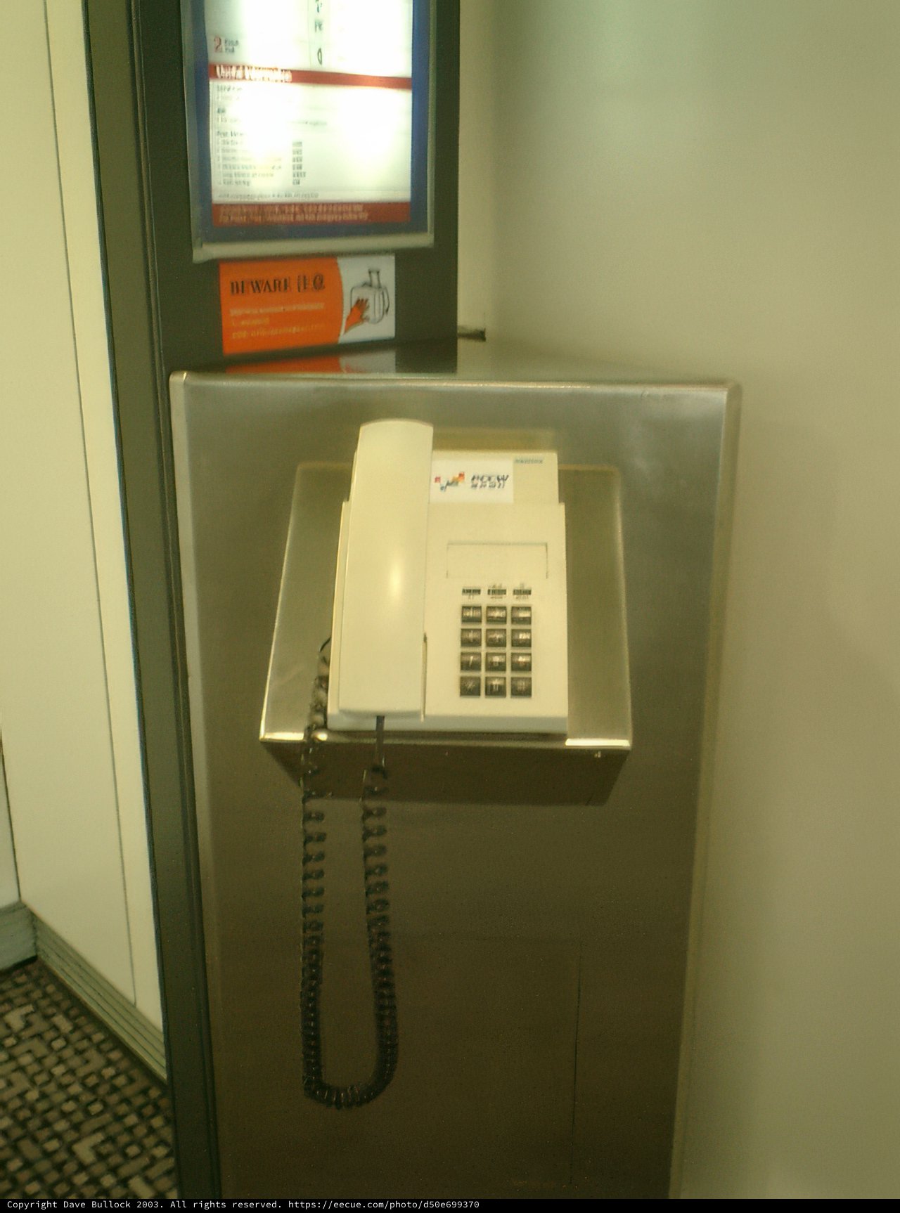 Pay Phone Stand in King's Park