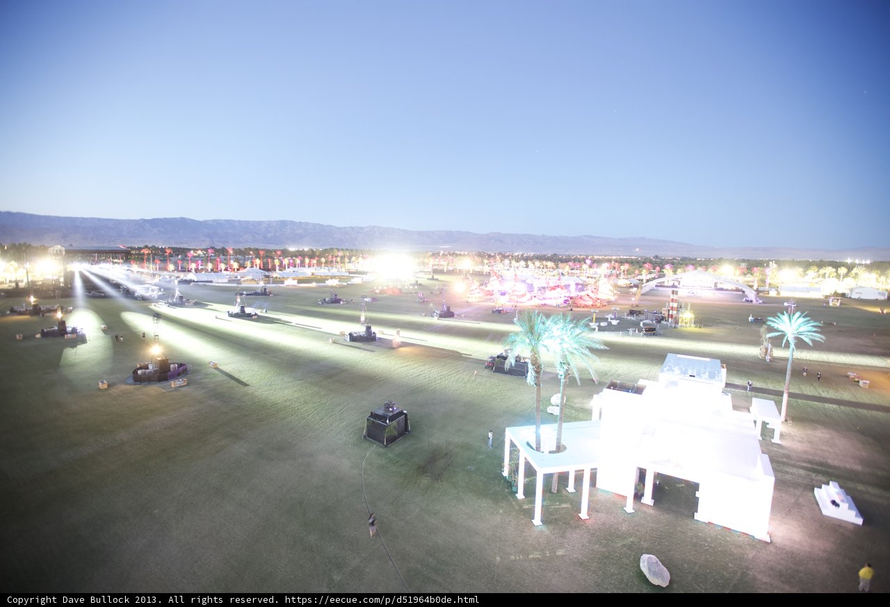 Nighttime Over the Desert