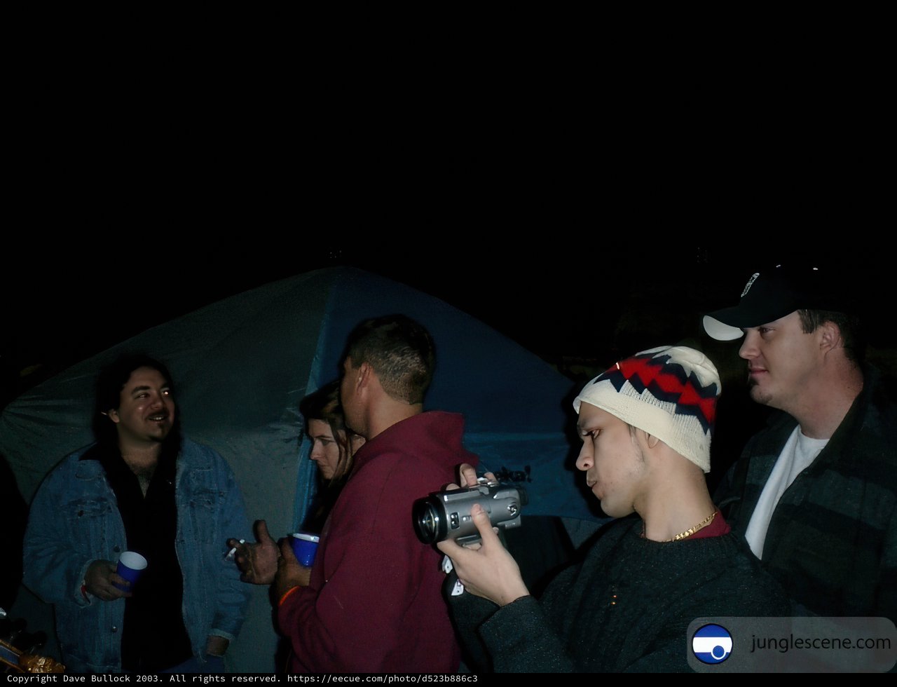 Nighttime Camping Fun
